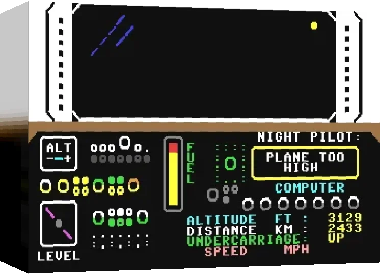 Night Pilot 64 — box-3D (WOR)