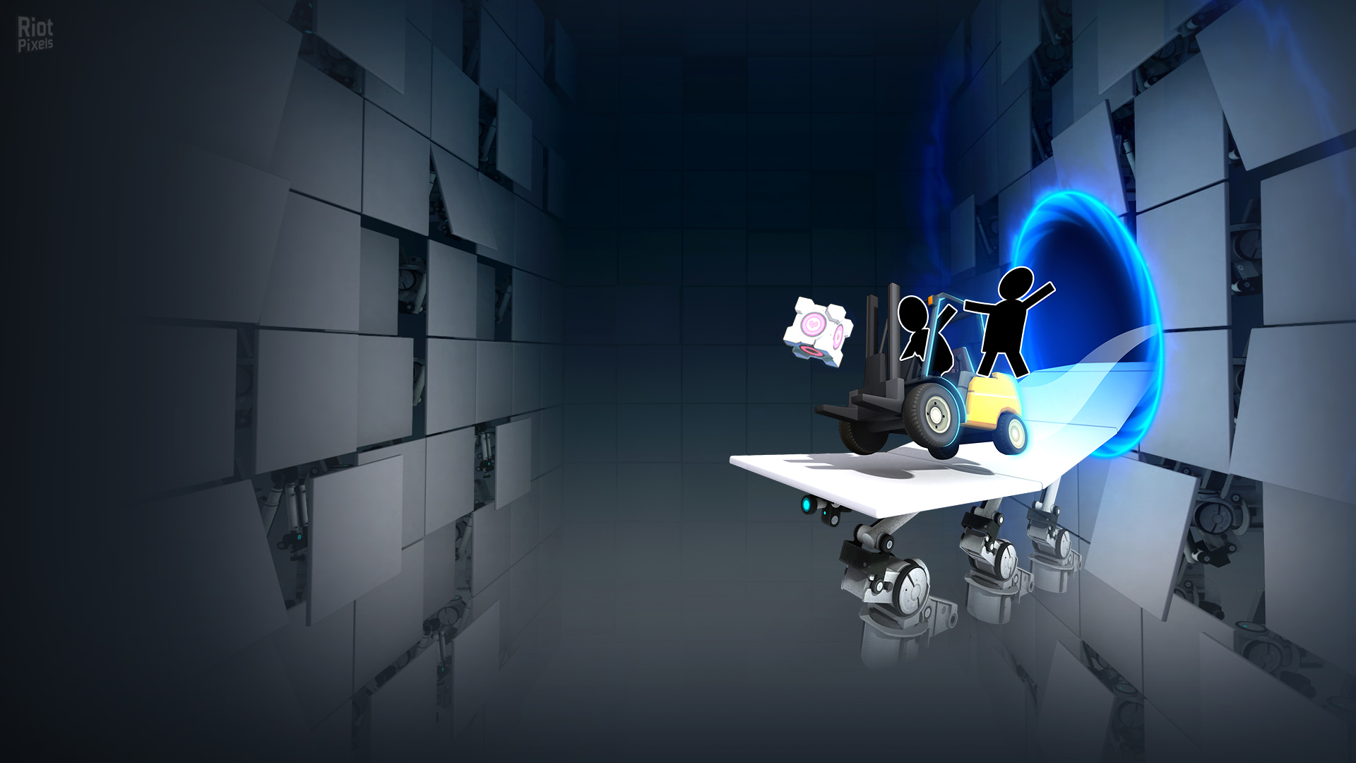 Bridge Constructor Portal — fanart