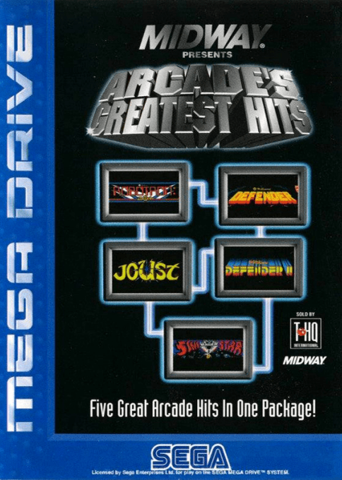 Midway Presents Arcade's Greatest Hits — box-2D (EU)