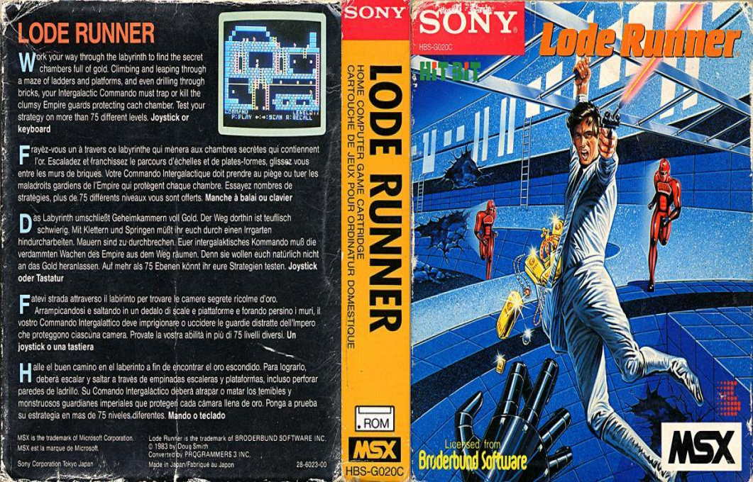 Lode Runner — box-texture (EU)