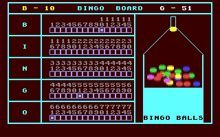 Bingo at the Towers — ss (WOR)