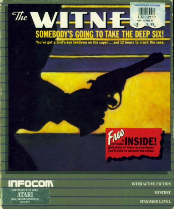 Witness, The box art