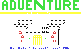 Adventure 1 : Cavern of Riches — sstitle (WOR)