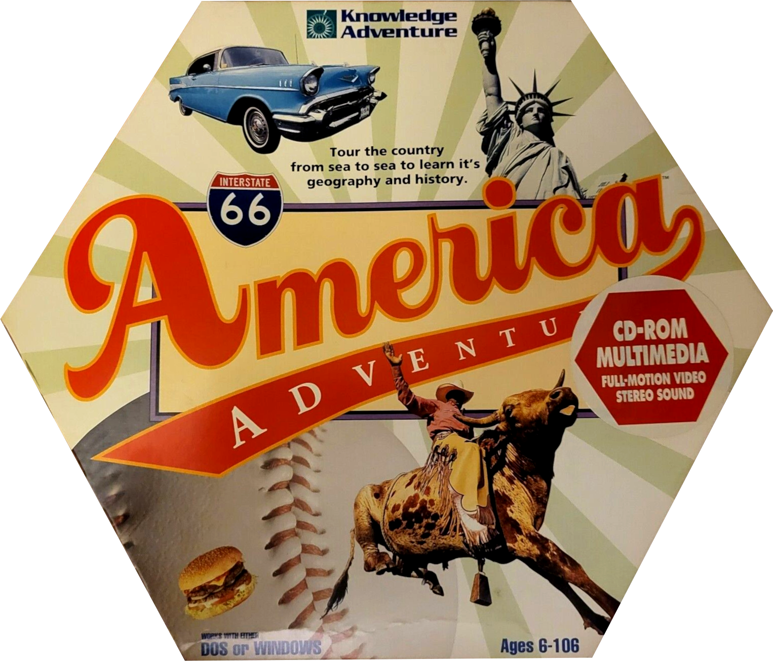 America Adventure box art
