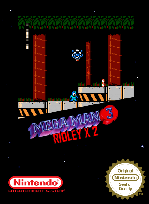 MegaMan III : Ridley X 2 box art