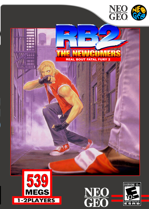 Real Bout Fatal Fury 2 - The Newcomers box art