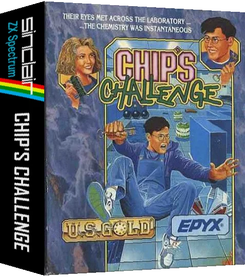 Chip's Challenge — box-3D (EU)