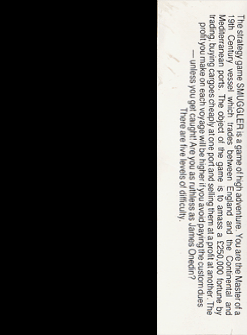 Smuggler — box-2D-back (WOR)