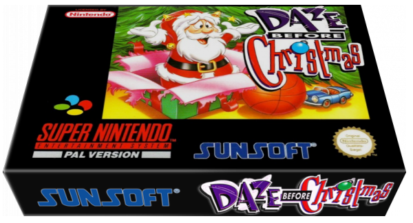 Daze Before Christmas — box-3D (EU)