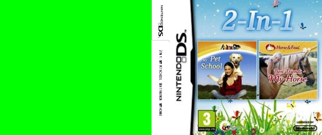 2 in 1 - My Pet School + Best Friends - My Horse — box-texture (EU)