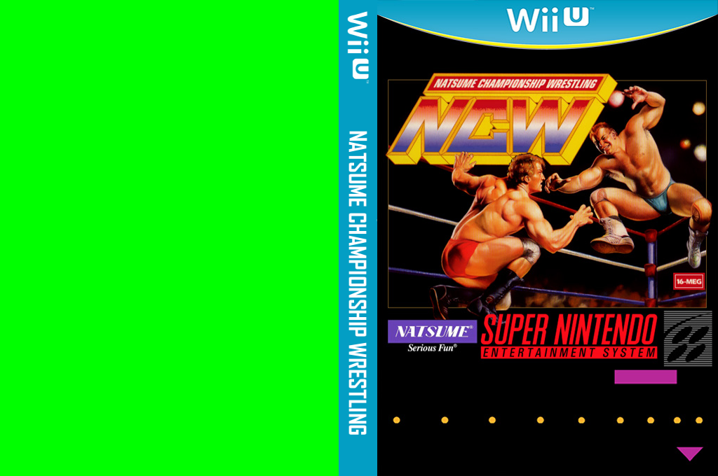 Natsume Championship Wrestling — box-texture (WOR)