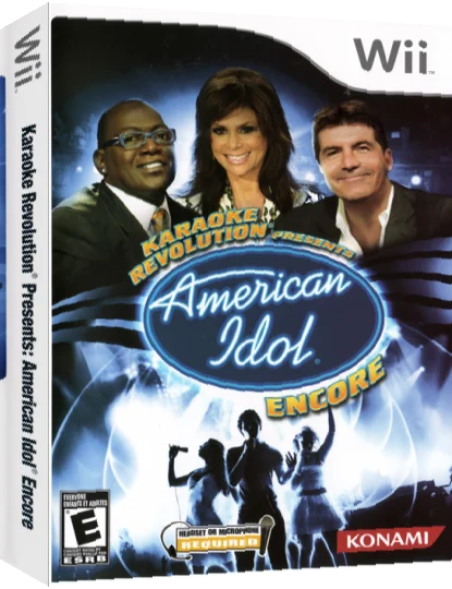 Karaoke Revolution Presents - American Idol Encore — box-3D (US)