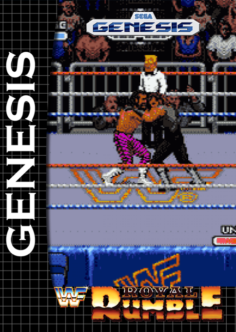 WWF Royal Rumble — box-2D (SS)