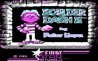 Boulder Dash 2 - Rockford's Revenge — sstitle (WOR)
