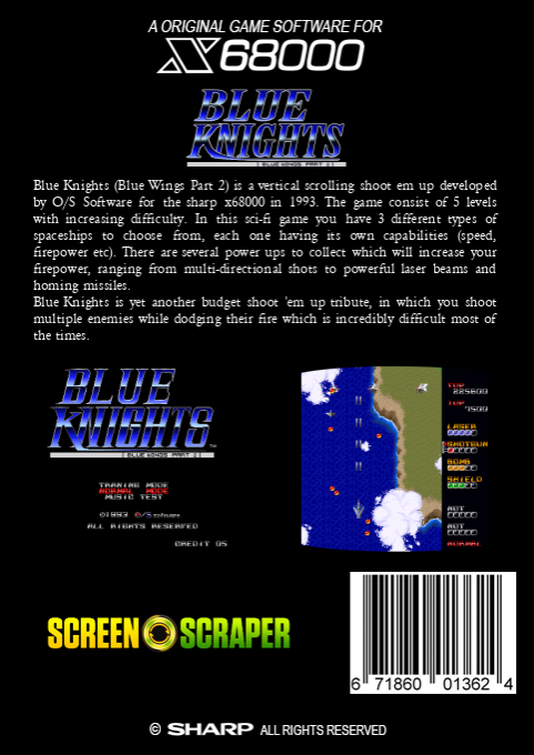 Blue Wings 2 Blue Knights — box-2D-back (SS)