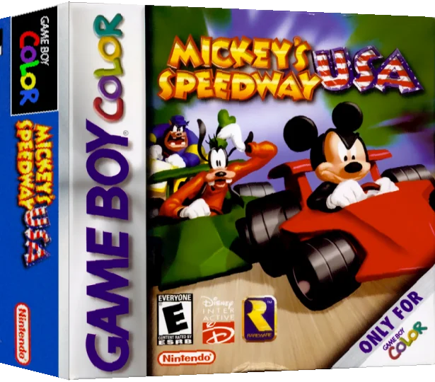 Mickey's Speedway USA — box-3D (US)