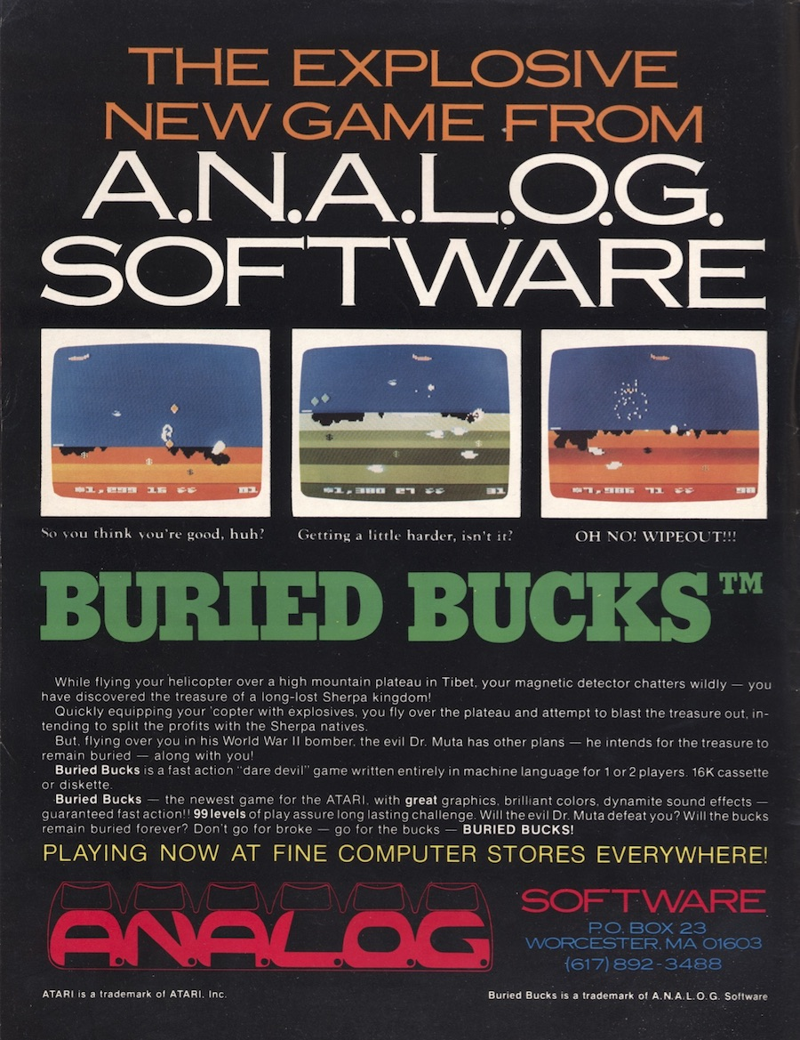Buried Bucks box art