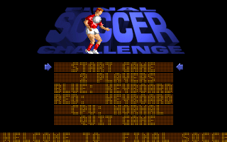 Final Soccer Challenge box art