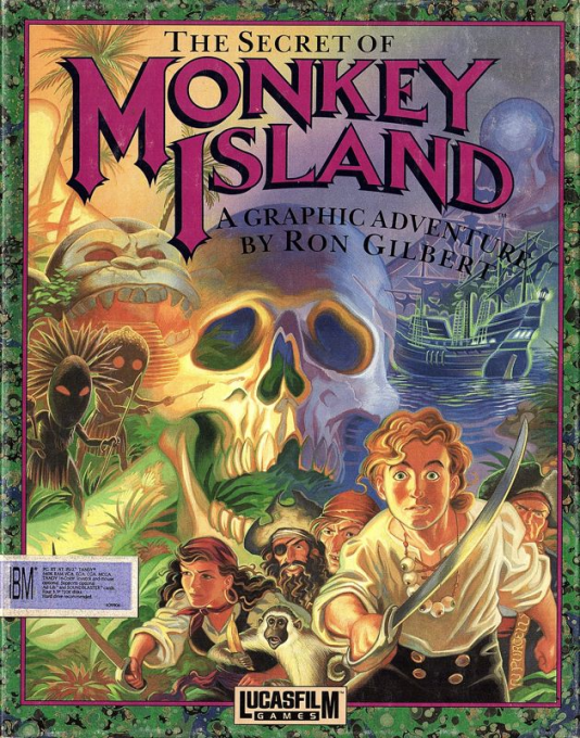 Secret Of Monkey Island, The box art