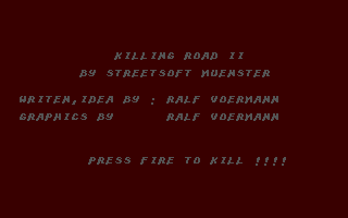 Killing Road II — sstitle (WOR)