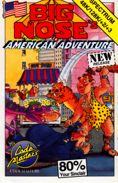 Bignose's USA Adventure box art