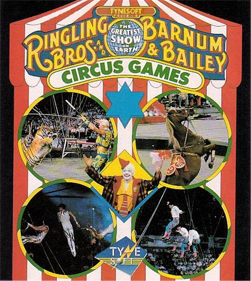 Ringling Bros. and Barnum & Bailey Circus Games box art