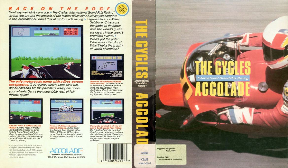 Cycles, The - International Grand Prix Racing — box-texture (US)