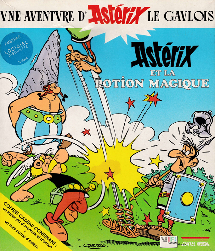 Asterix and the Magic Cauldron — box-2D (FR)