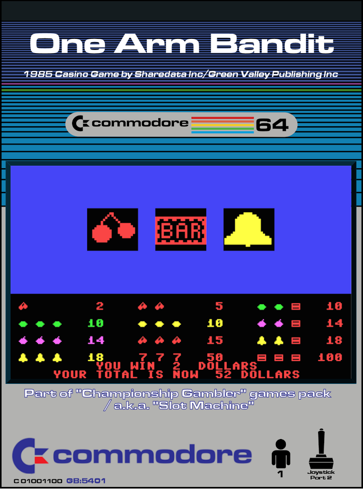 One Arm Bandit box art