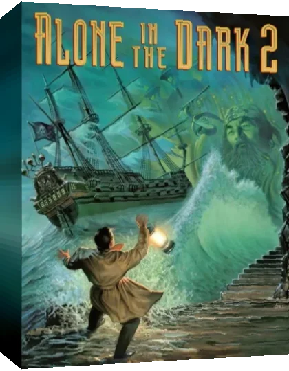 Alone in the Dark 2 — box-3D (JP)