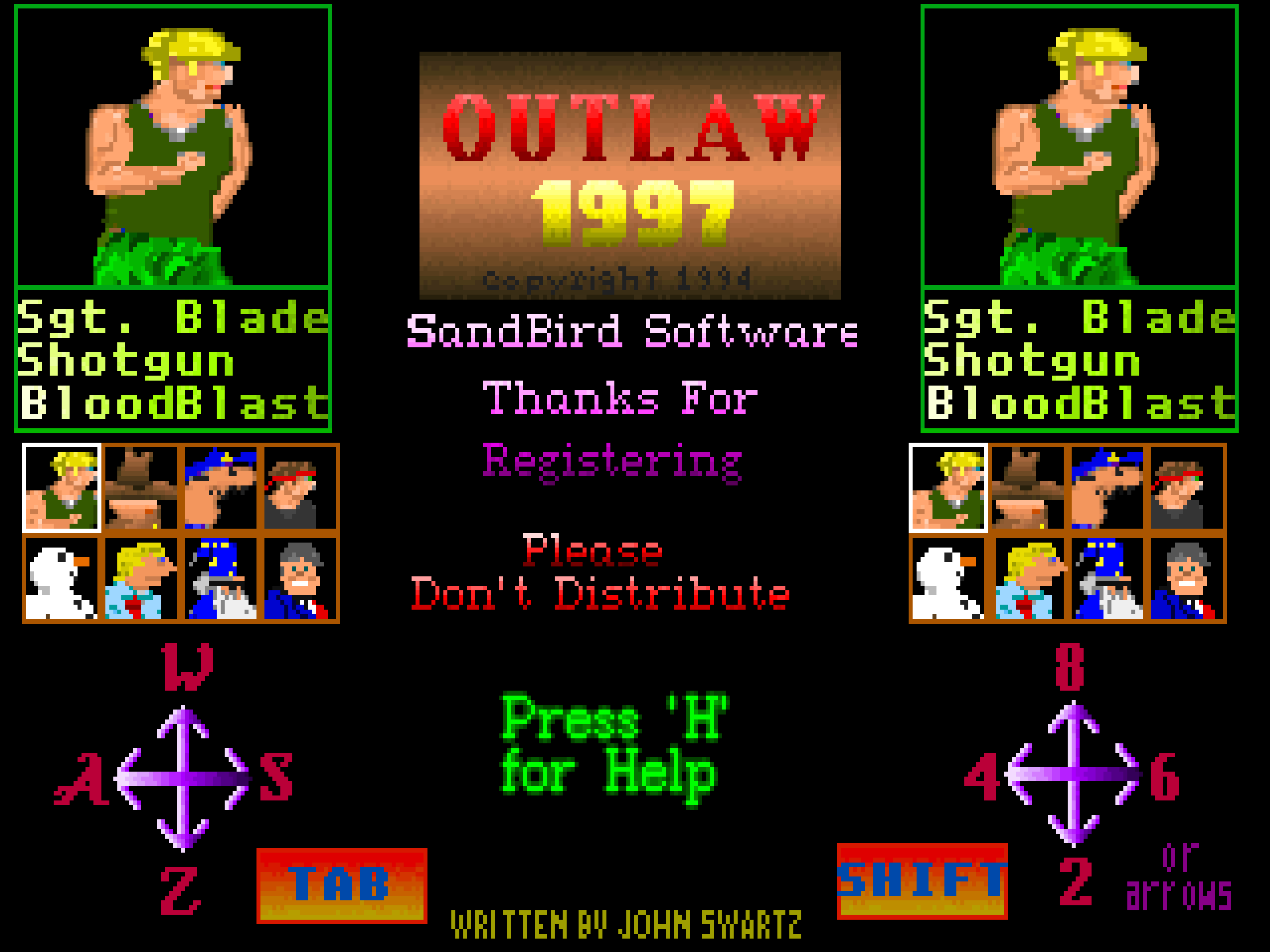 Outlaw 1997 box art