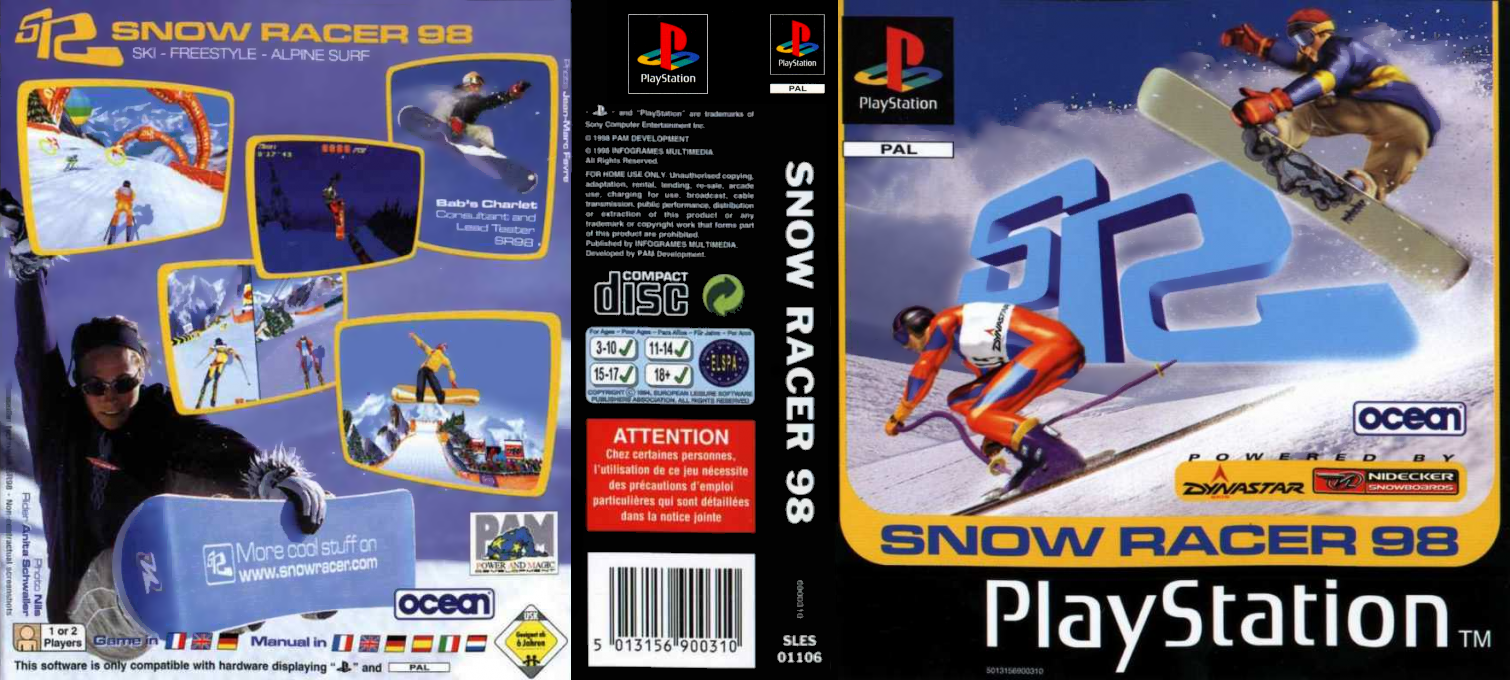 Snow Racer 98 — box-texture (EU)