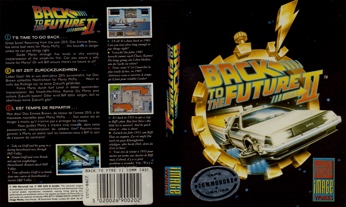 Back To The Future Part 2 — box-texture (EU)