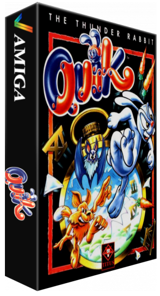 Quik - The Thunder Rabbit — box-3D (EU)