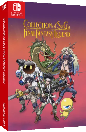 Collection of SaGa Final Fantasy Legend — box-3D (WOR)