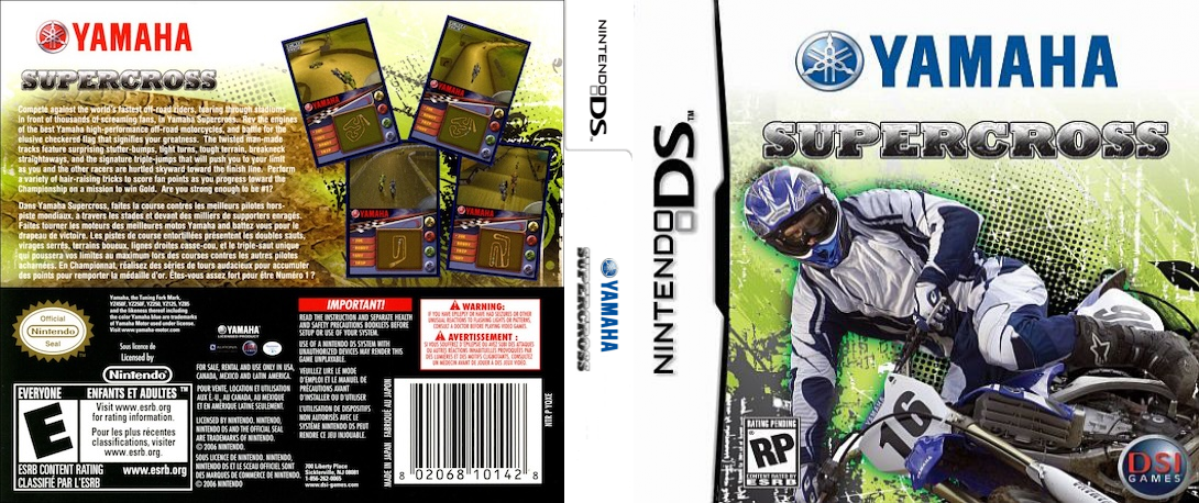Yamaha Supercross — box-texture (US)