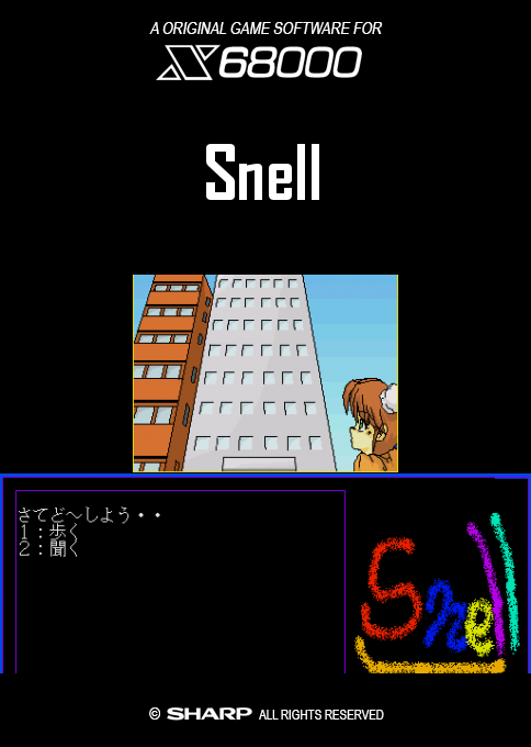 Snell box art