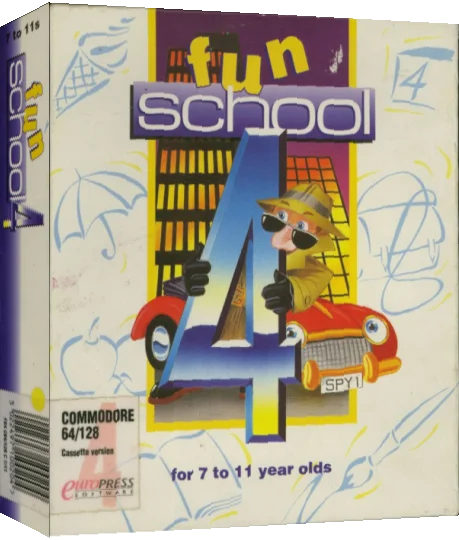 Fun School 4 : For the over 7's — box-3D (EU)
