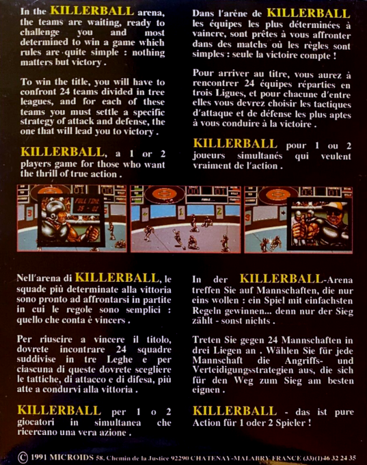 Killerball — box-2D-back (EU)