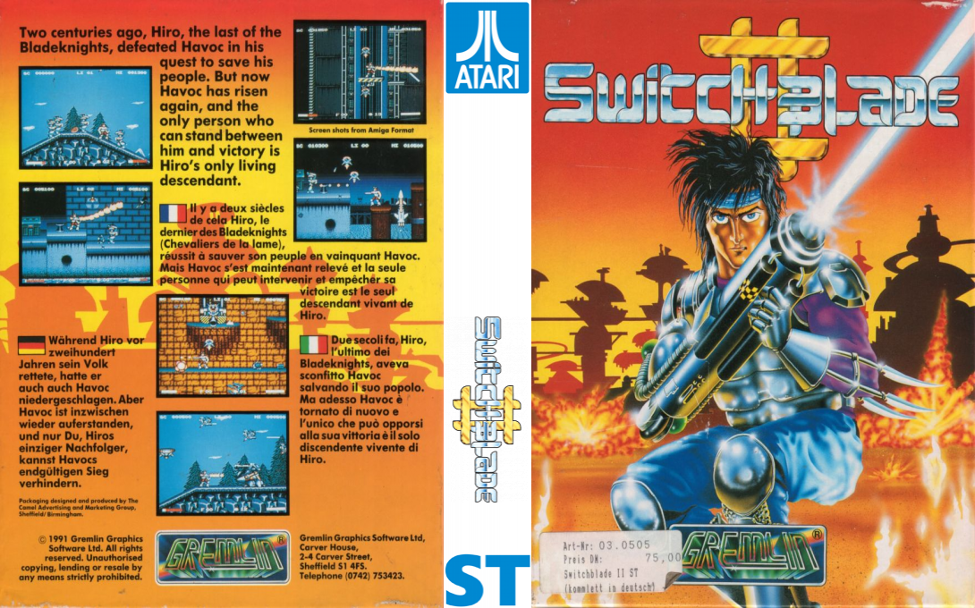 Switchblade 2 — box-texture (EU)