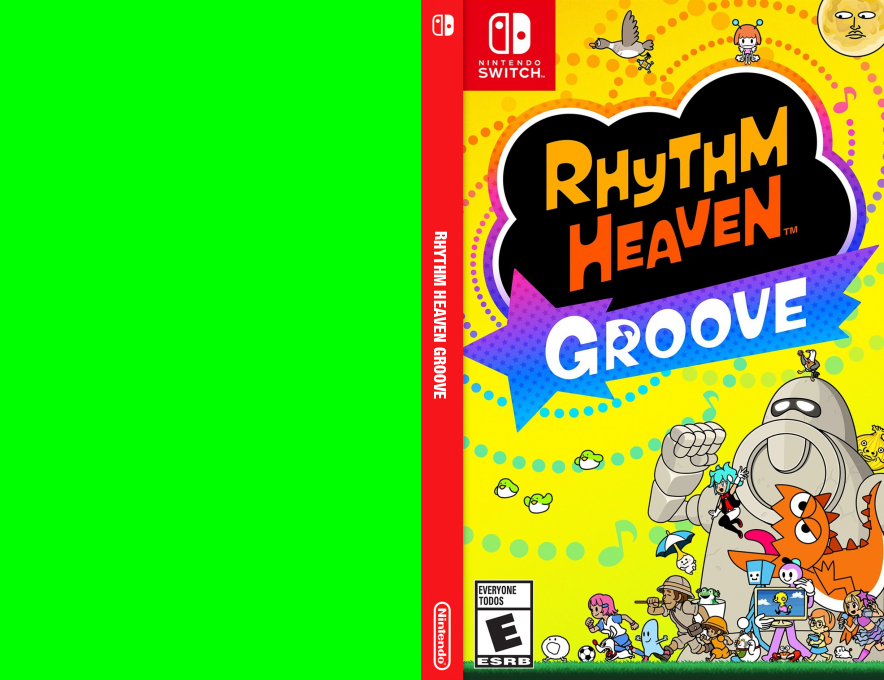 Rhythm Heaven Groove — box-texture (US)
