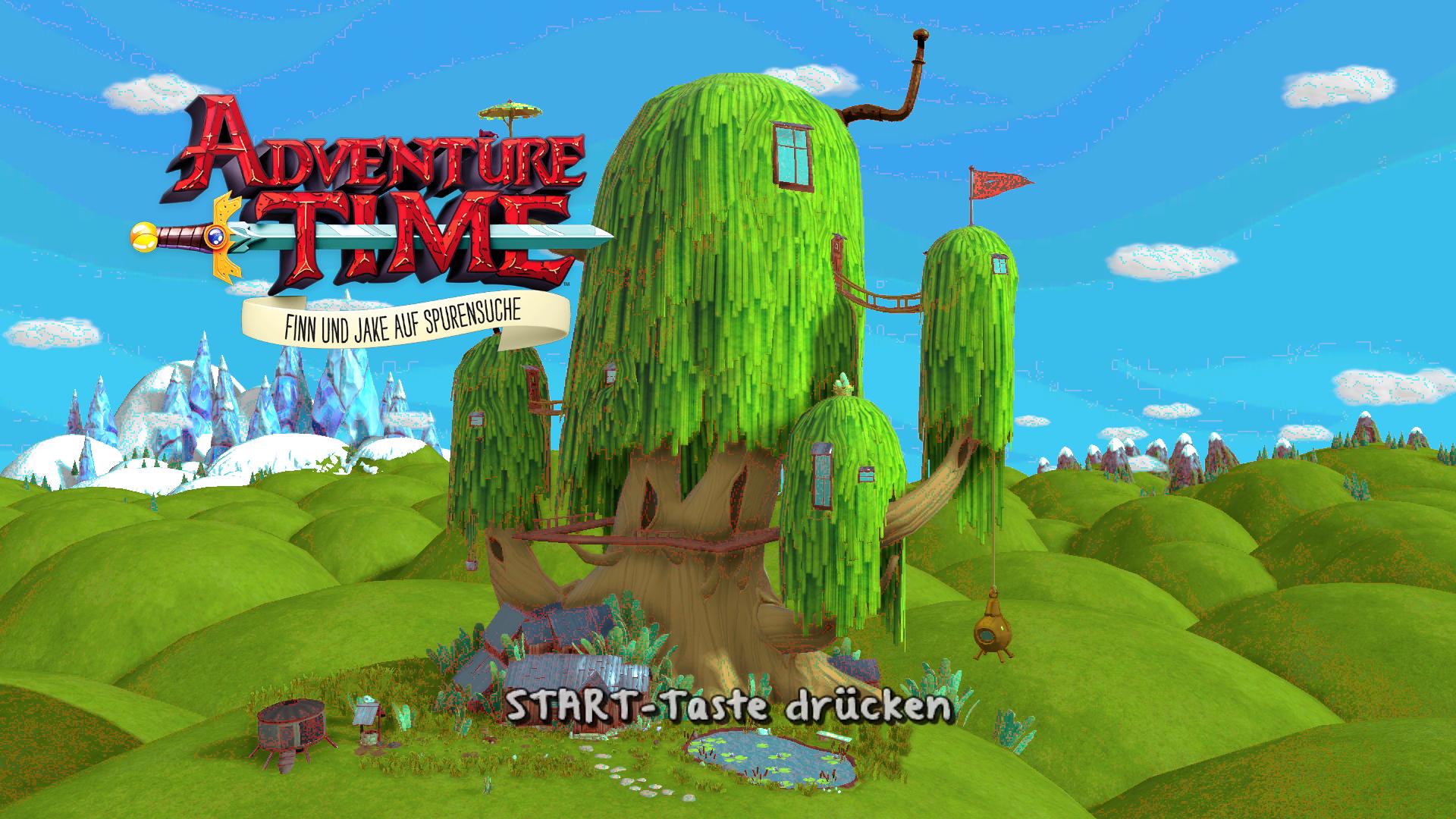 Adventure Time - Finn & Jake Investigations — sstitle (DE)