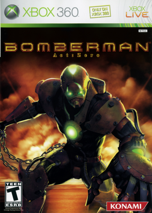 Bomberman Act-Zero box art