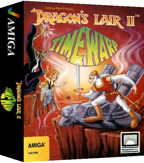 Dragon's Lair II - Time Warp — box-3D (WOR)