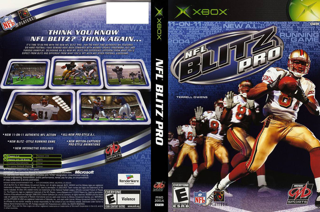 NFL Blitz Pro — box-texture (US)