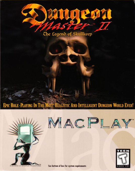 Dungeon Master 2 - The Legend of Skullkeep box art