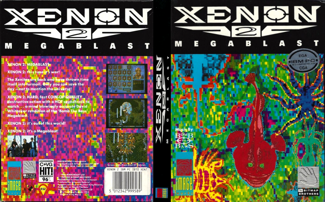 Xenon 2 - Megablast — box-texture (EU)