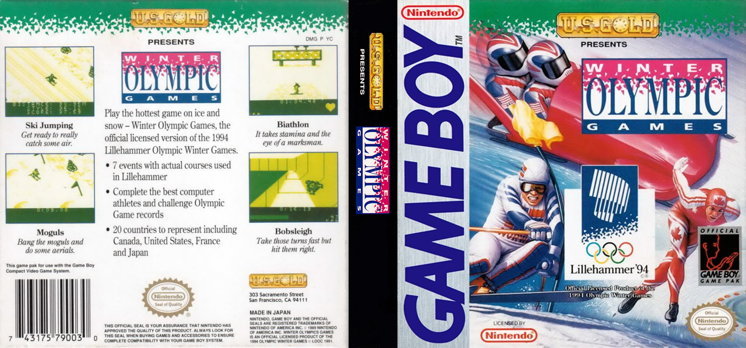 Xvii Olympic Winter Games, The - Lillehammer 1994 — box-texture (US)