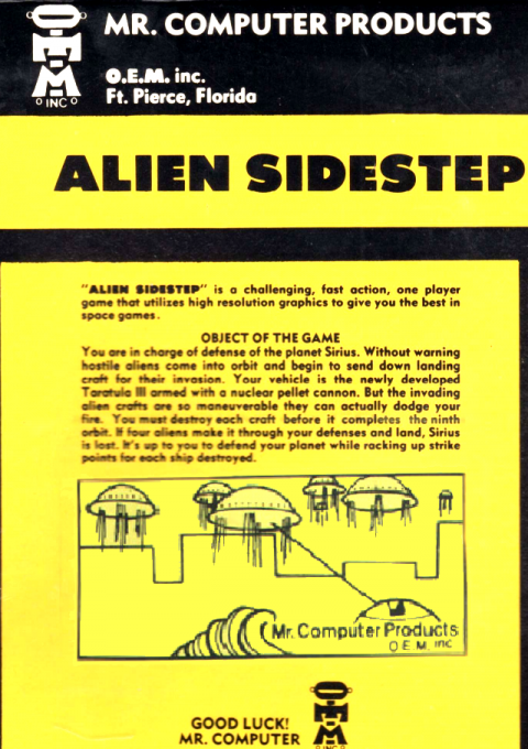 Alien Sidestep box art