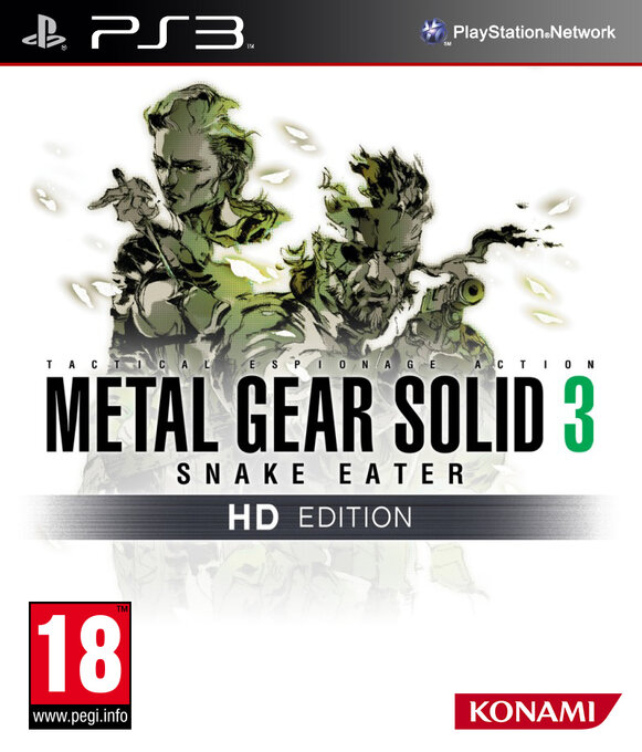 Metal Gear Solid 3 - Snake Eater - HD Edition — box-2D (EU)